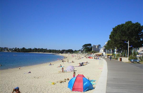 La plage du Trez à Bénodet