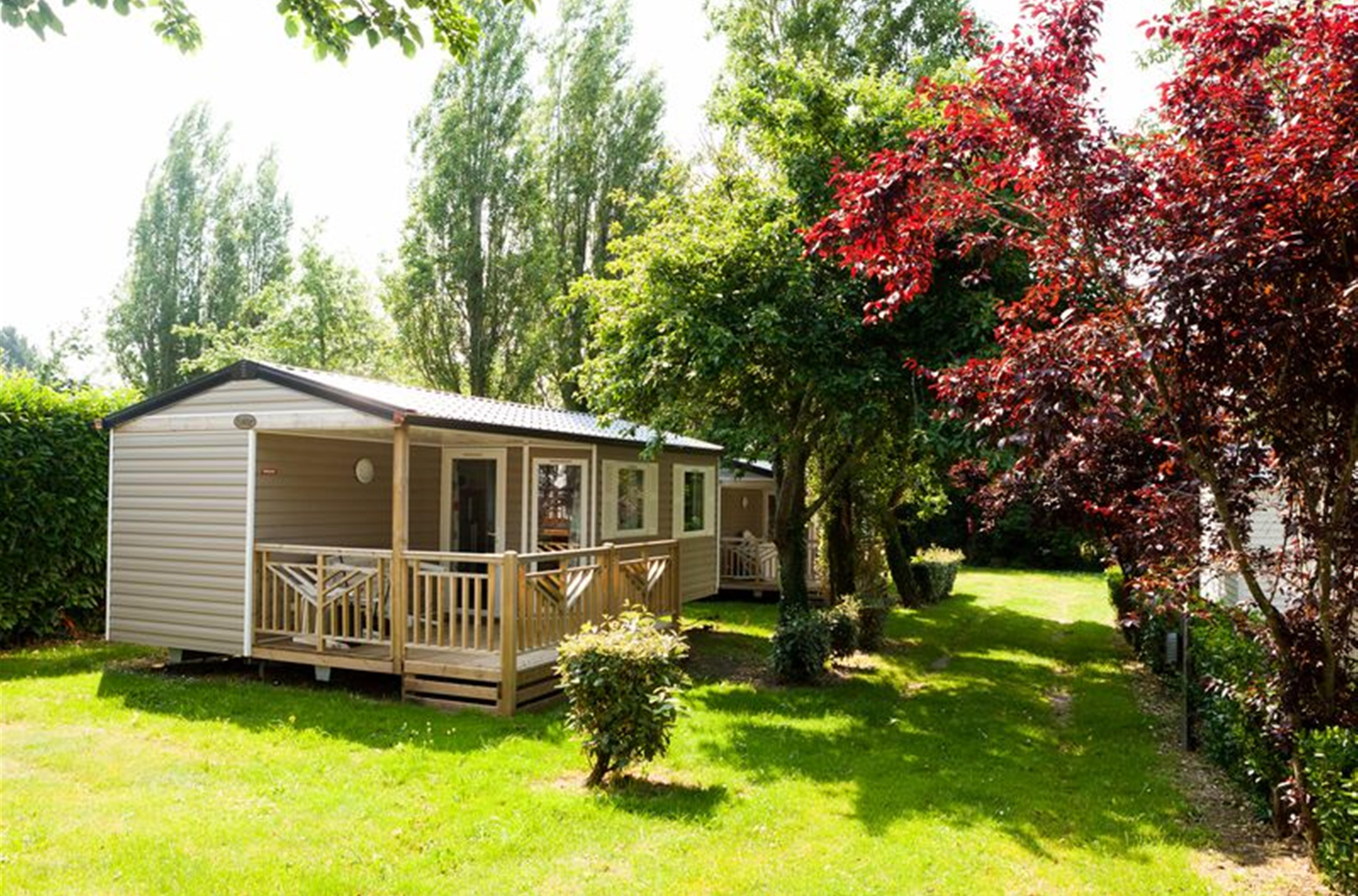 Mobil-home 27 m2 -2 chambres/4 pers