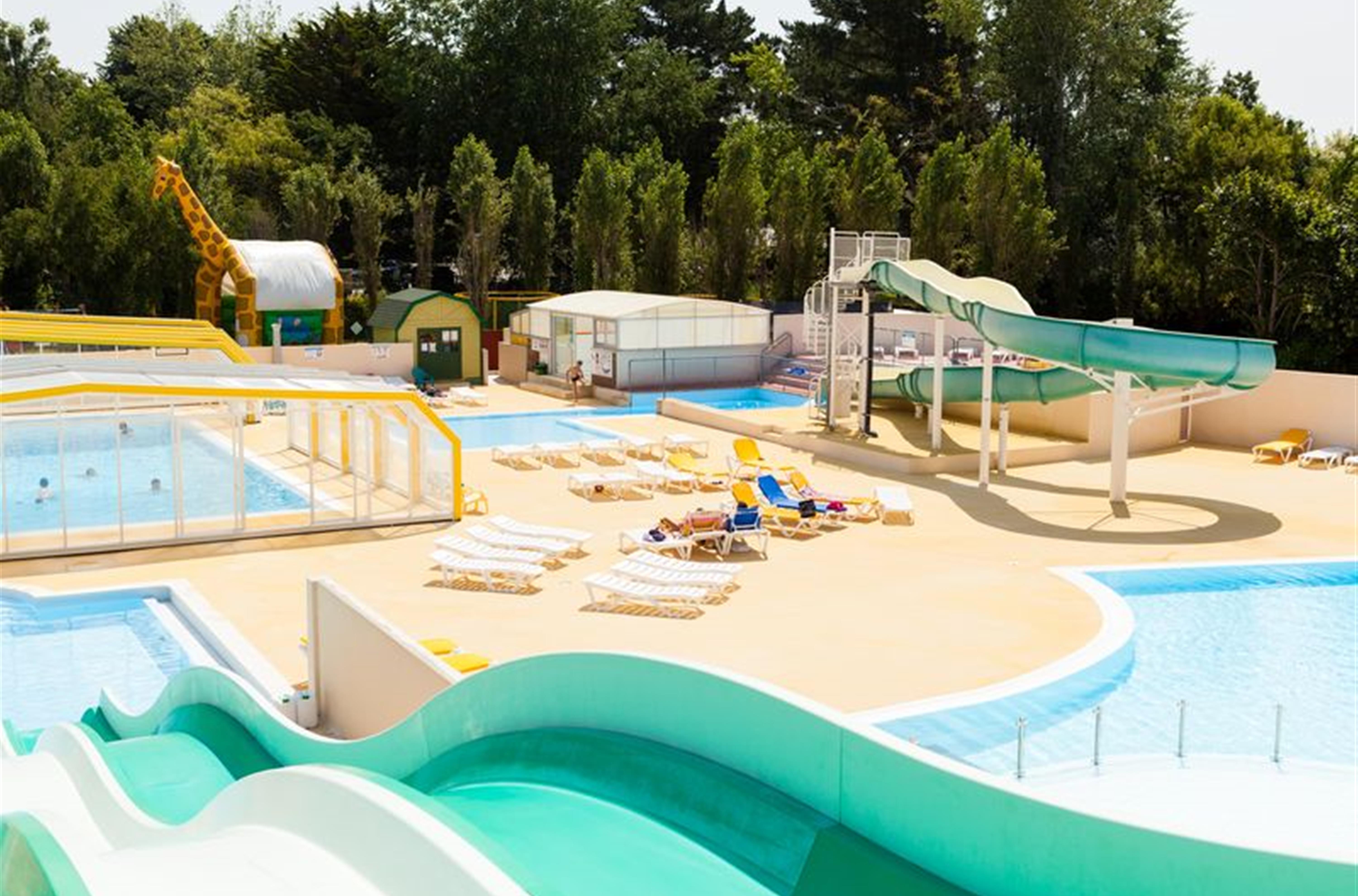 WIFI sur le complexe aquatique du Camping de la plage à Bénodet