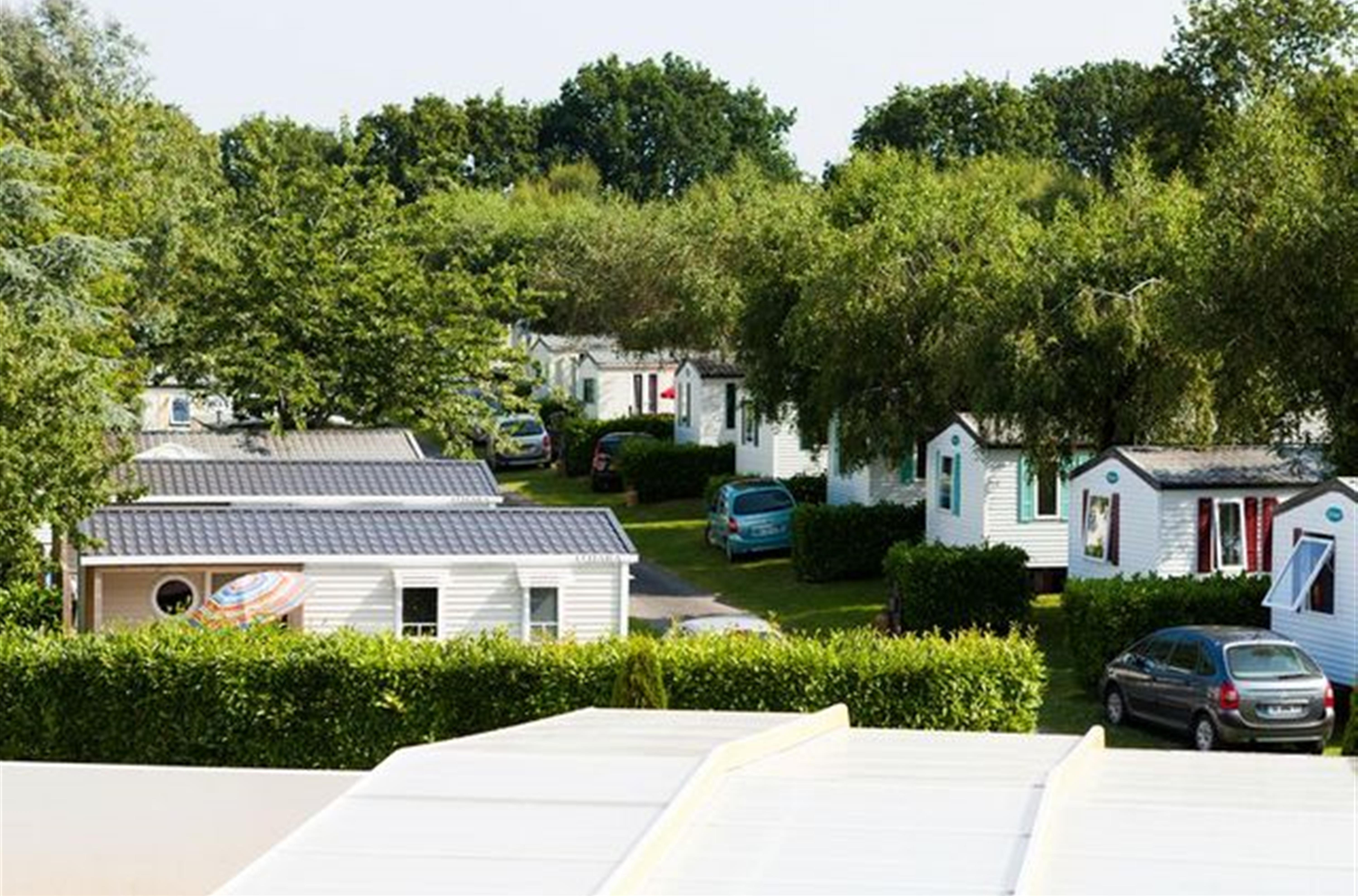 parc locatif allée piscine