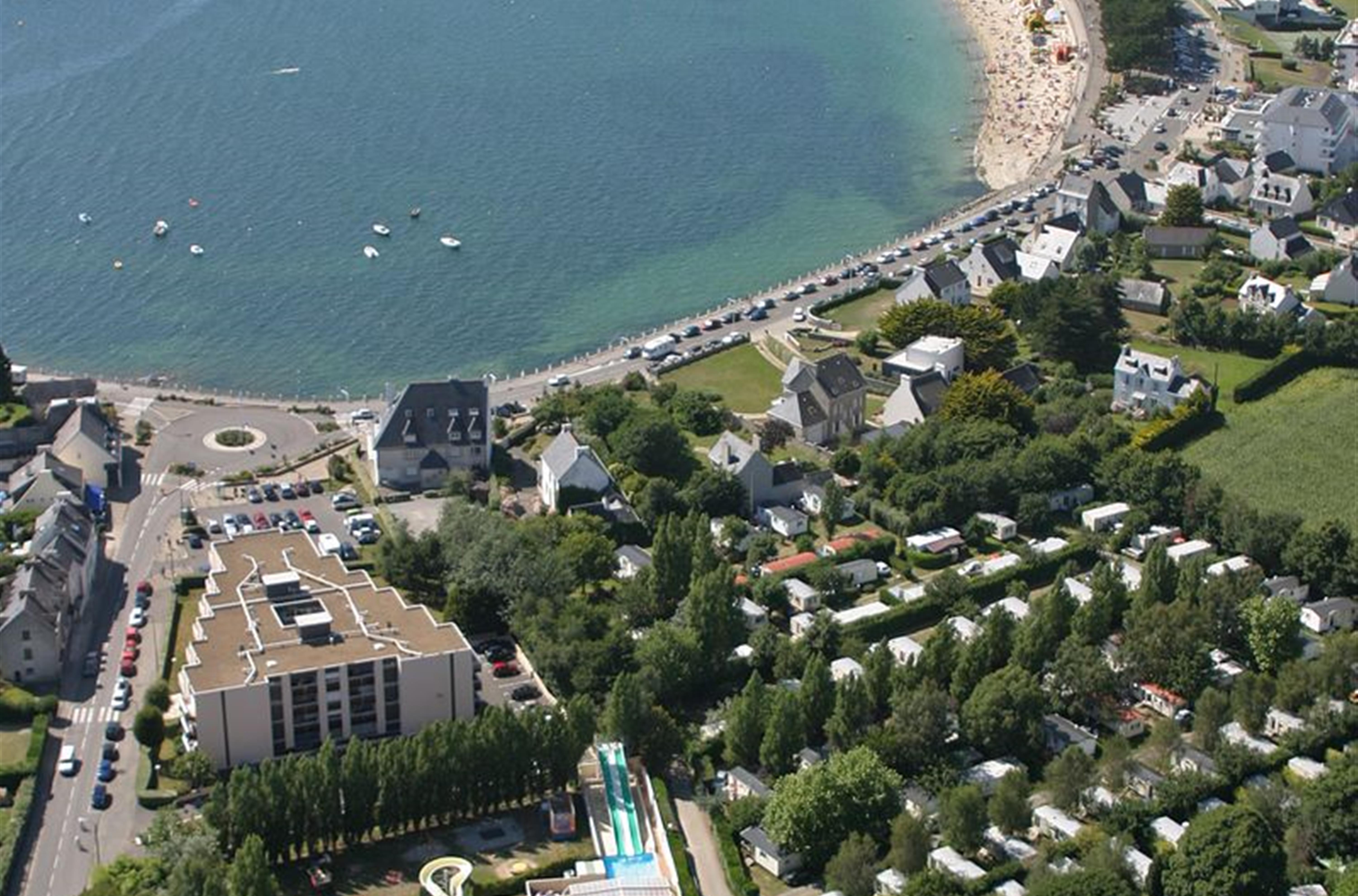 Camping de la Plage à Bénodet est à 300 m de la mer