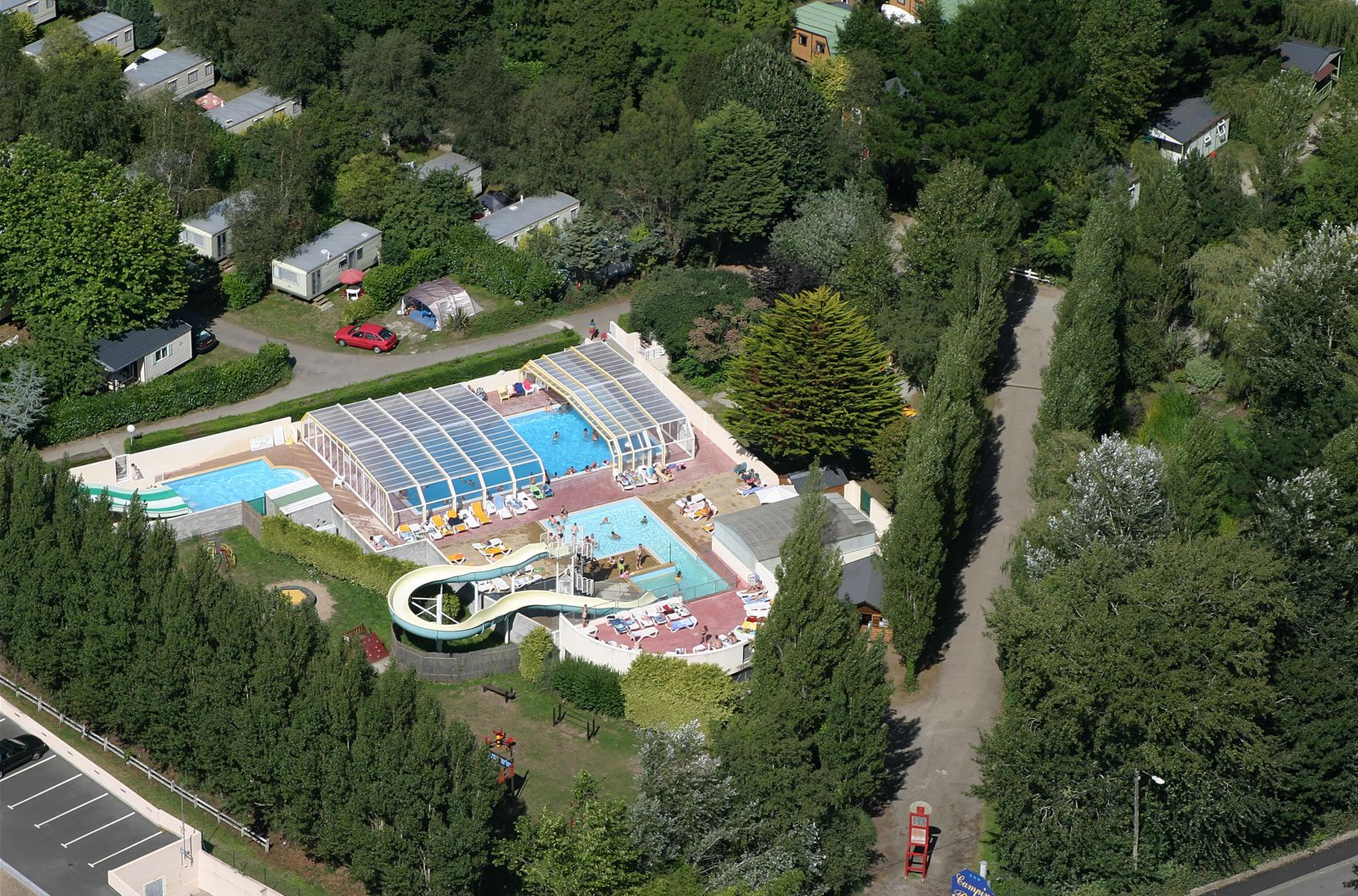 parc aquatique du Camping de la plage à Bénodet