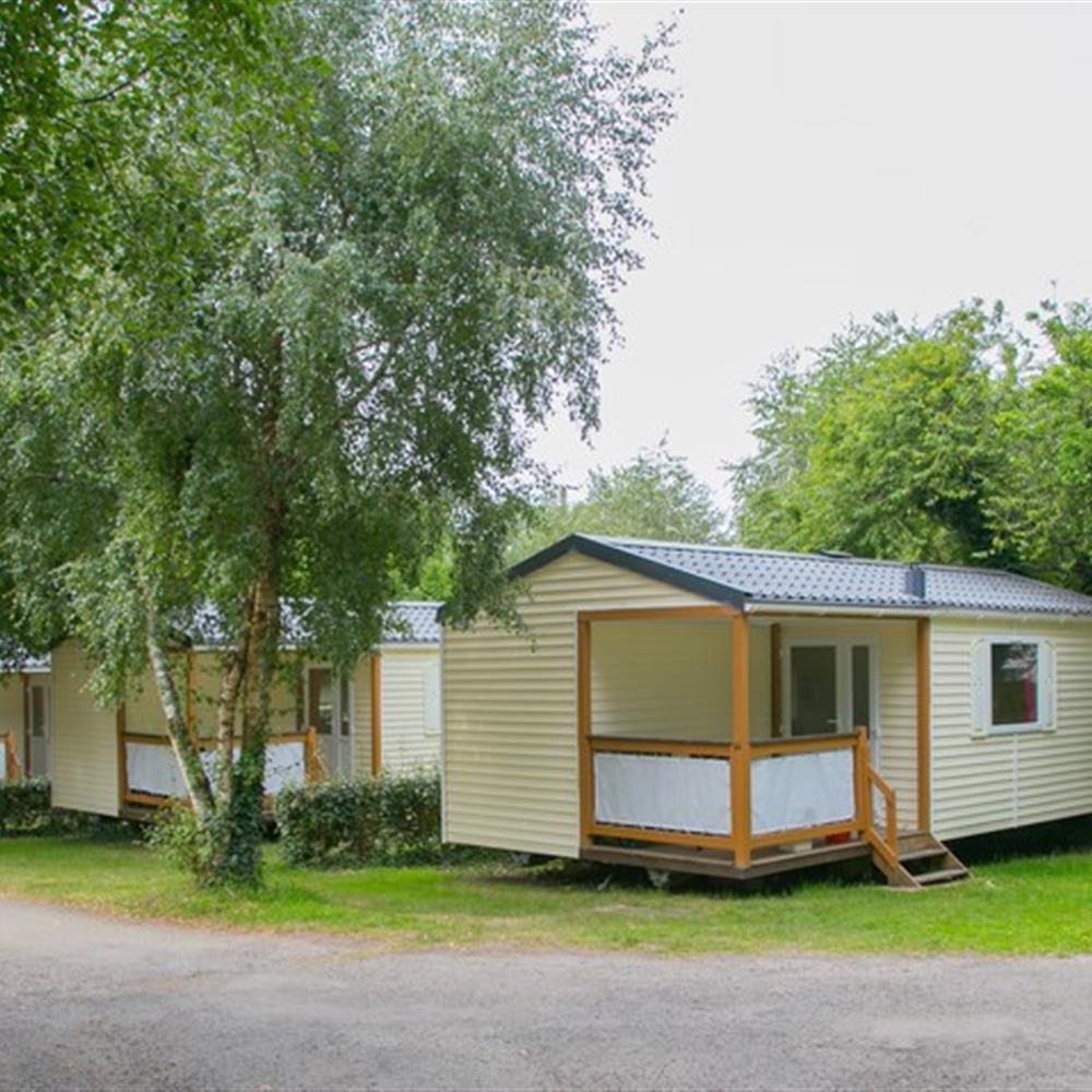 mobil-home 2 chambres/4 pers avec terrasse