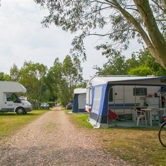 Emplacement de camping au Camping de la Plage à Bénodet