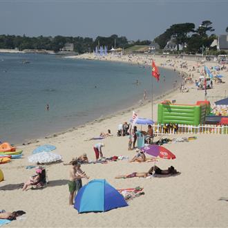 Camping la plage Benodet