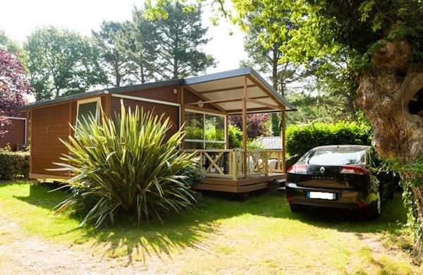Location de Chalet Trianon 2/2 chambres/2/4 pers au Camping de la plage à Bénodet