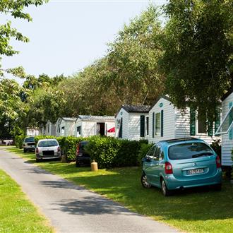 mobil-home 27 m2- 2 chambres/4pers avec terrasse