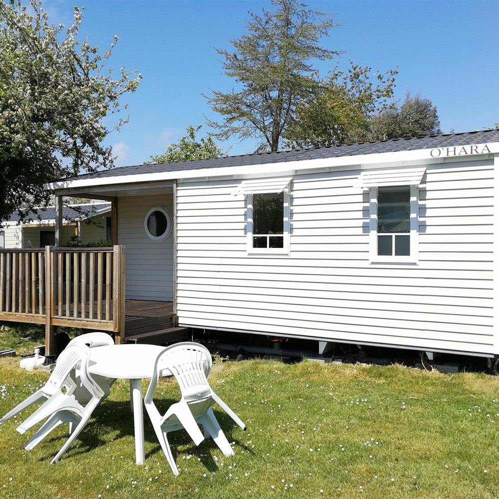 Mobil-home 24 m2- 2 chambres/4 pers + terrasse