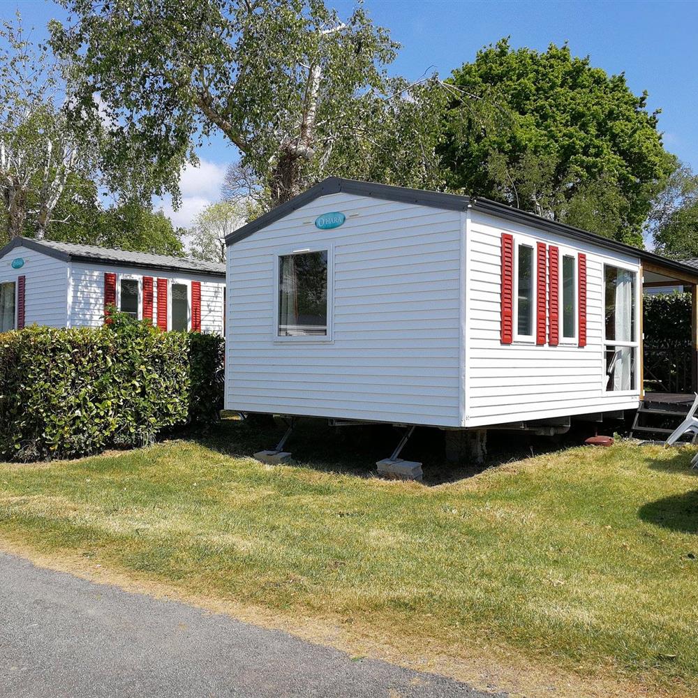 mobil-home 2 ch/4 pers+ terrasse