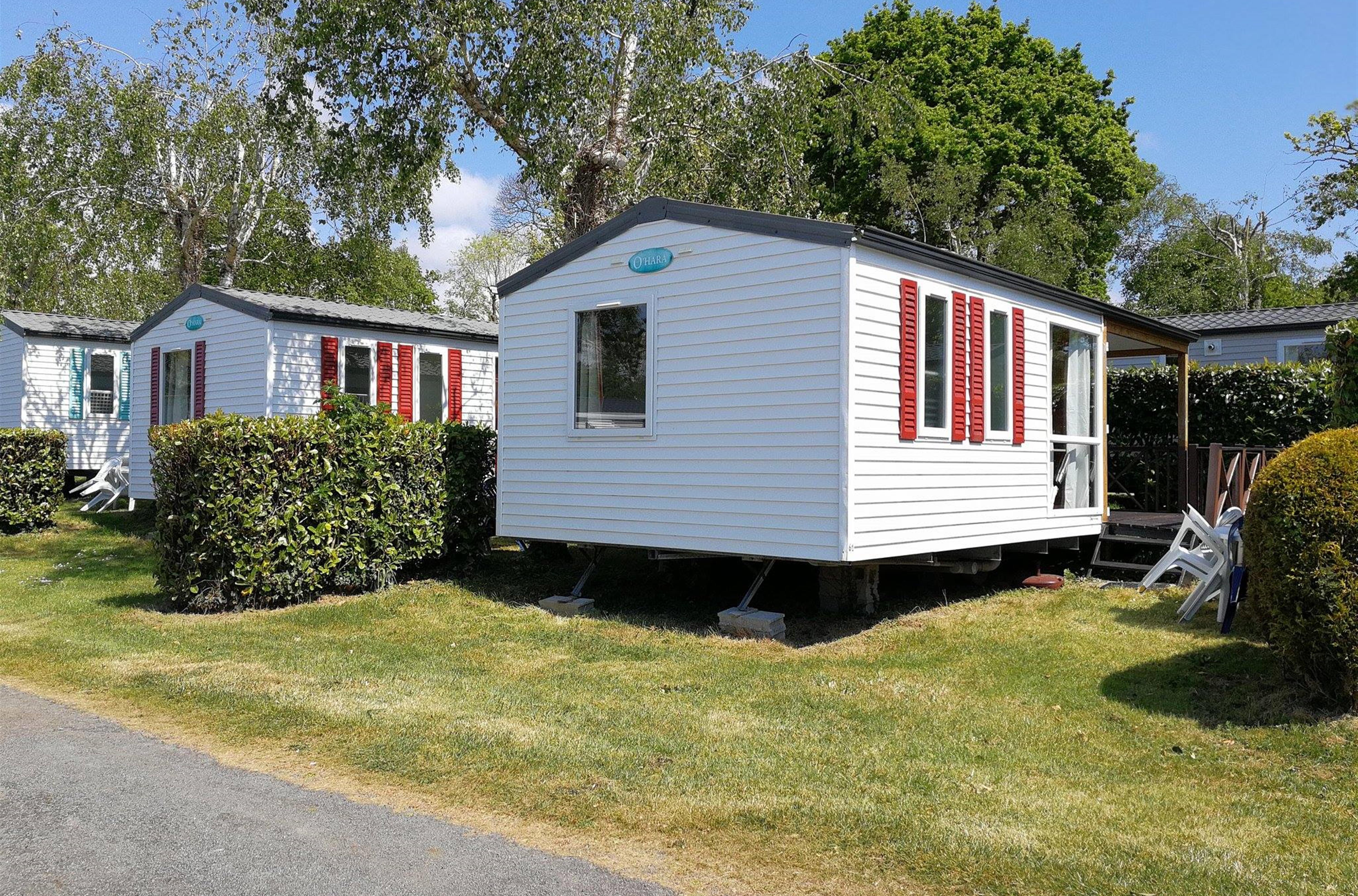 mobil-home 2 ch/4 pers+ terrasse