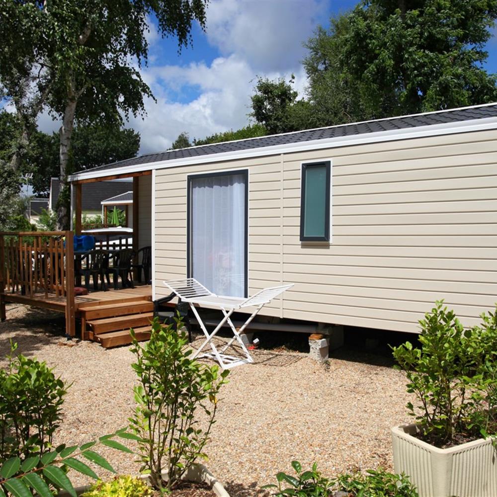 mobil-home 2 ch/4 pers+ terrasse