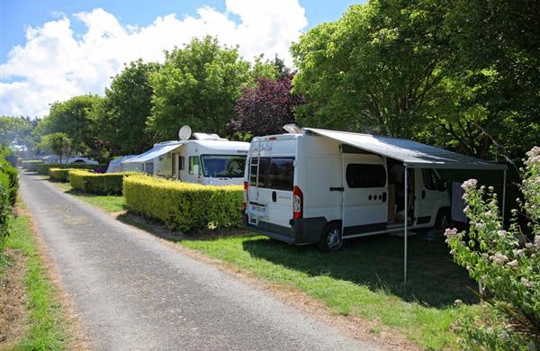 Emplacement de camping au Camping de la Plage à Bénodet