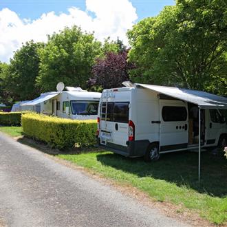 Emplacements spacieux au Camping de la Plage à Bénodet