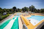 Complexe aquatique du Camping de la plage à Bénodet