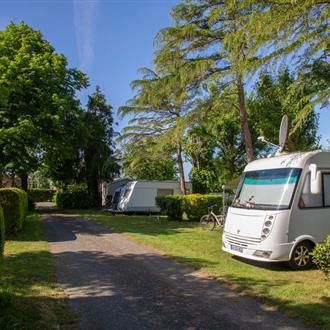 Emplacement de camping au Camping de la plage à Bénodet