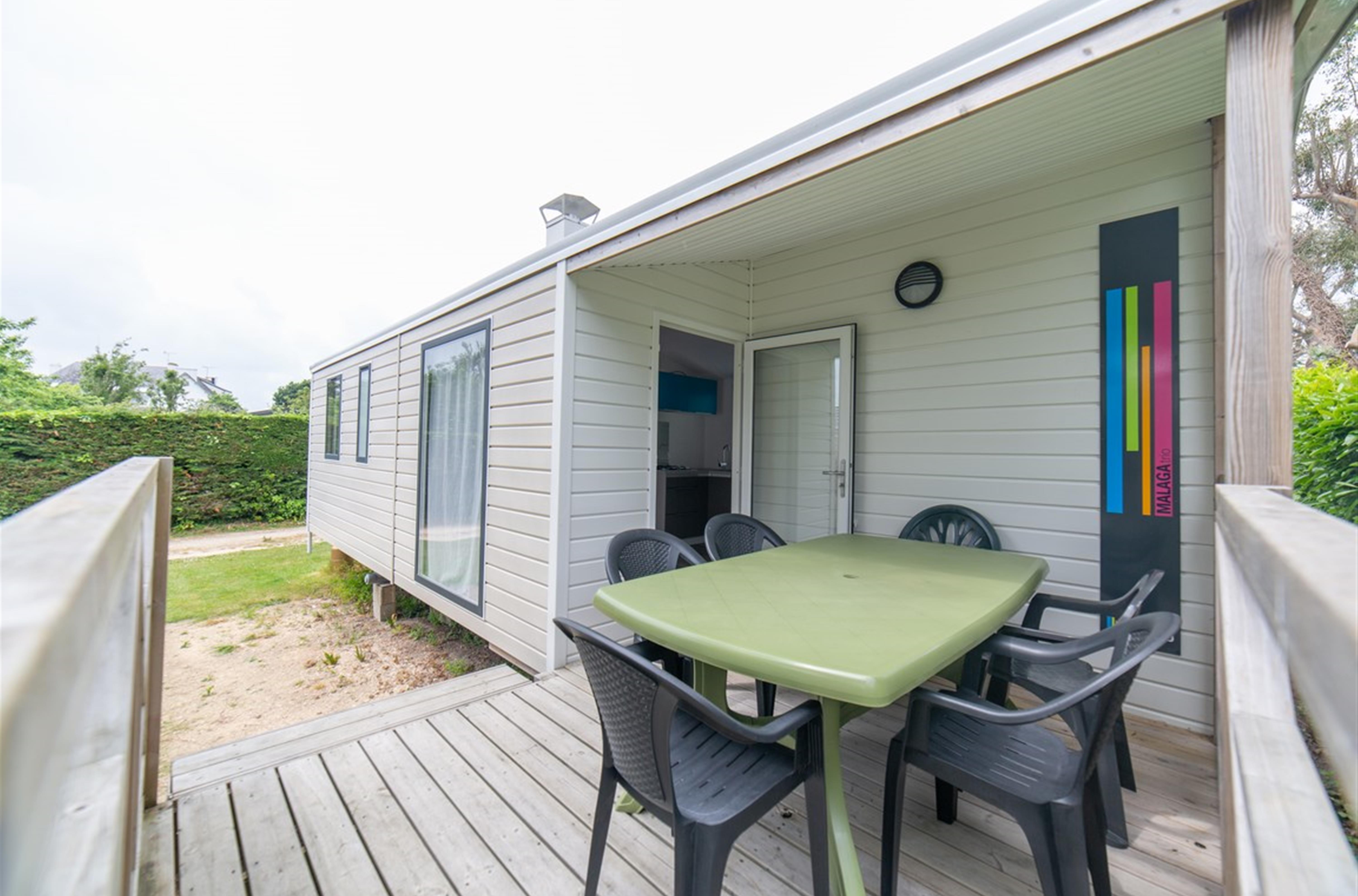 mobil-home 3 chambre 6 pers max