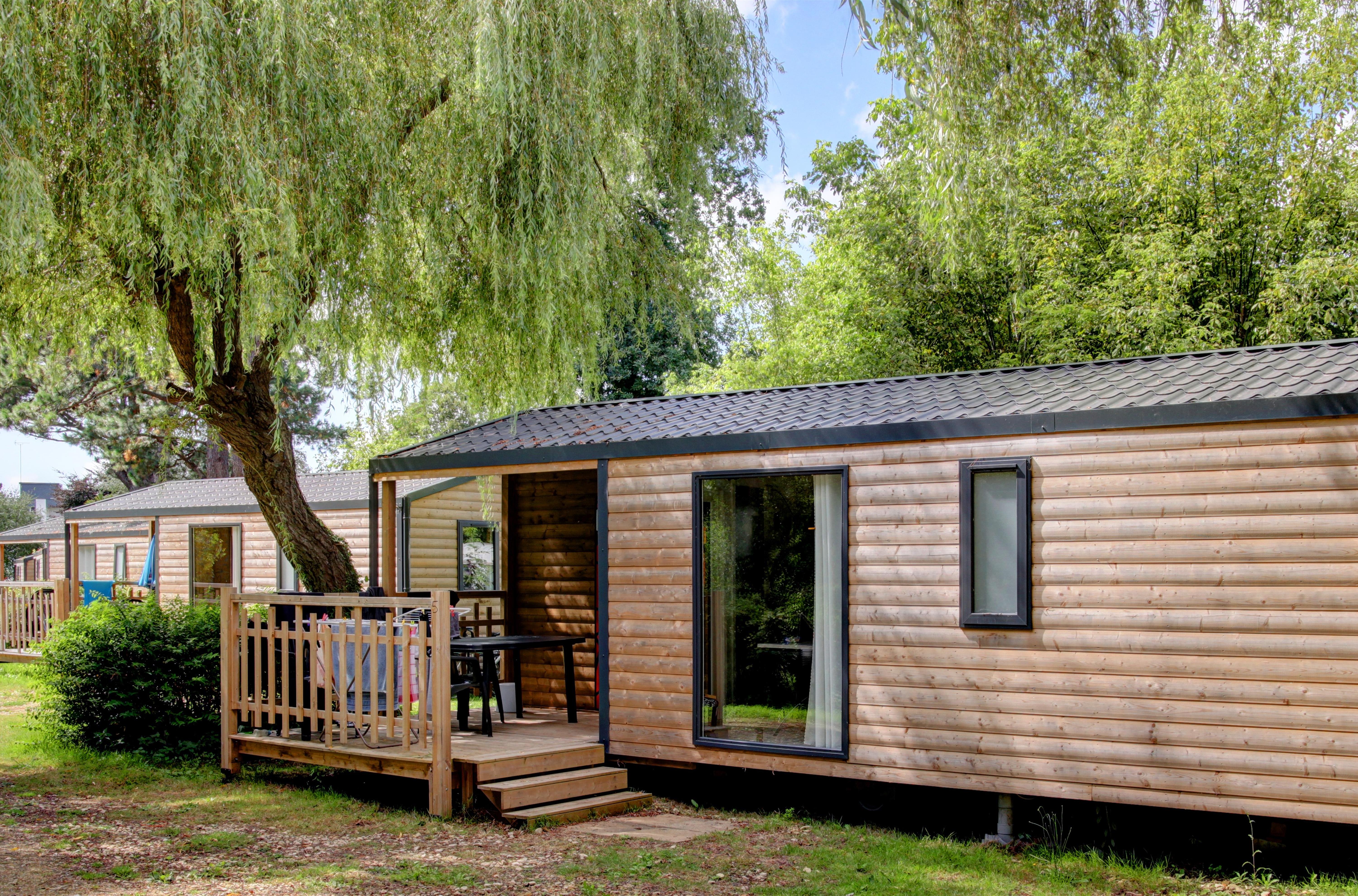 Chalet Club 3/5 pers 2 chambres Camping de la plage 29950 Bénodet
