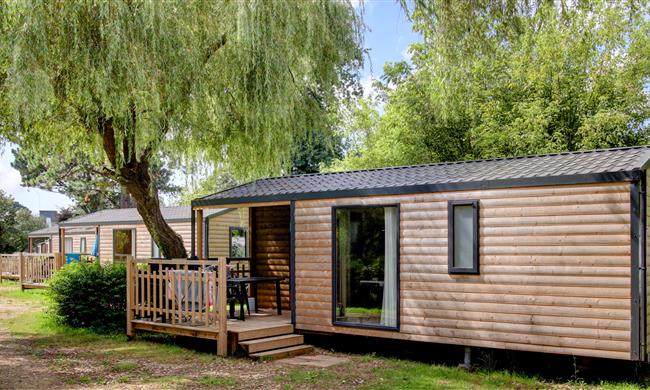 Chalet Club 3/5 pers 2 chambres Camping de la plage 29950 Bénodet