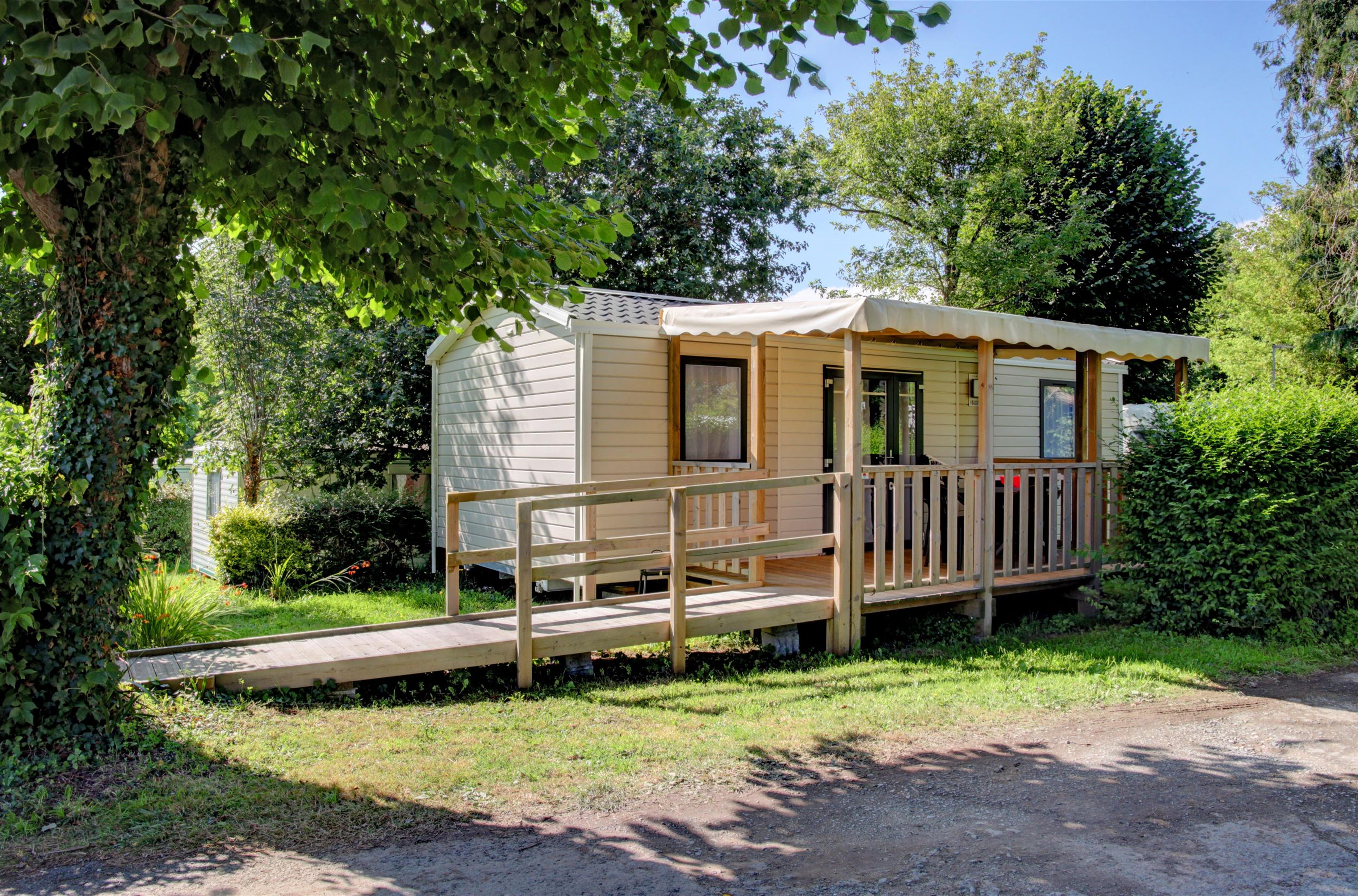 Mobil-home PMR 2 chambres Camping de la plage 29950 Bénodet