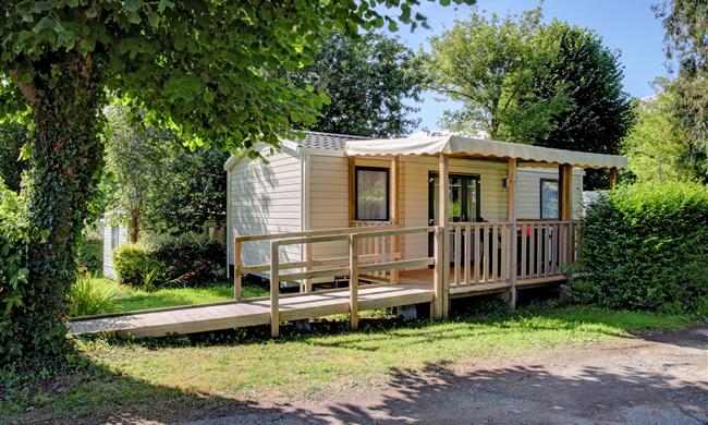 Mobil-home PMR 2 chambres Camping de la plage 29950 Bénodet