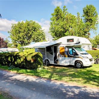 Emplacement de camping au Camping de la plage à Bénodet