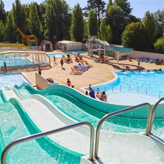 Parc aquatique du Camping de la plage à Bénodet
