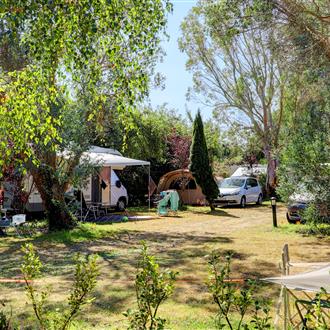 Emplacement de camping au Camping de la plage à Bénodet