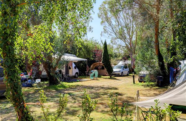 Emplacement de camping au Camping de la plage à Bénodet