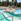Parc aquatique du Camping de la plage à Bénodet
